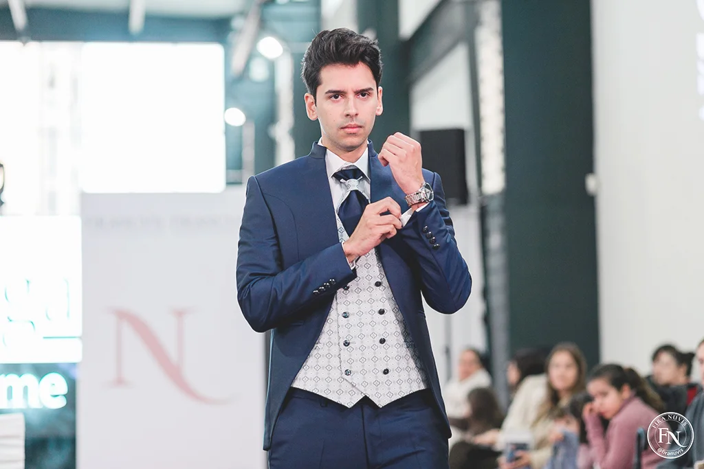 Diseños de la nueva colección de novio 2026 presentados en Sabadell